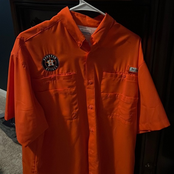 Houston Astros Columbia Shirt 
